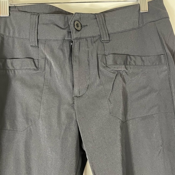 KATHMANDU Womens Pants 10 Black Outdoors Nylon Pockets Zip Hiking Quick Dry - Picture 2 of 10